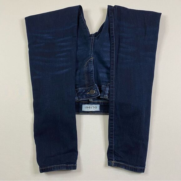 DL1961 Margaux Jeans Women's 25 Instasculpt Ankle Skinny Mid Rise Dark Denim - Picture 11 of 11